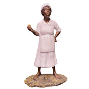 Preta Velha (R) 24 cm - Resina - Umbanda Candomble