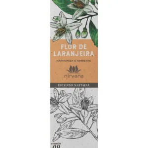 Incenso Natural Nirvana - Escolha o Seu - Flor de Laranjeira