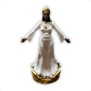 Iemanjá (B) 15 cm - Resina - Umbanda Candomble