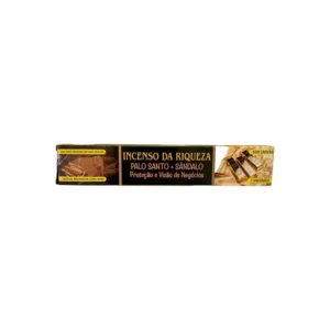 Incenso da Riqueza - Escolha o Seu - Palo Santo + Sândalo