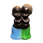 Casal Erê (P) (V/A) 14 cm - Resina - Umbanda Candomble