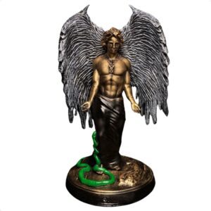 Lucifer Asas (B) 30 cm - Resina - Umbanda Candomble