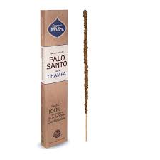 Incenso 100% em Madeira Sagrada Madre - Palo Santo com Champa