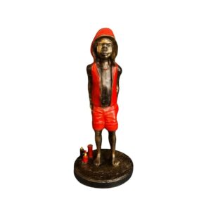 Exu Mirim (D) 22cm - Resina - Umbanda Candomble
