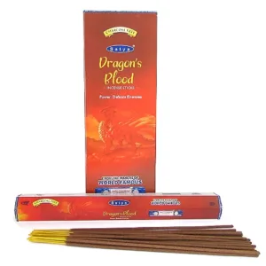 Incenso Satya Hexagonal - Dragons Blood