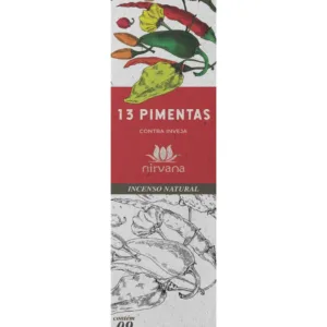 Incenso Natural Nirvana - Escolha o Seu - 13 Pimentas
