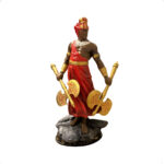 Xangô (G) (R) 35cm - Resina - Umbanda Candomblé