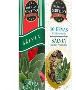 Incenso Darshan - Escolha o Seu - Sálvia