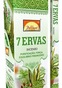 Incenso Parimal - Escolha seu aroma - 7 Ervas