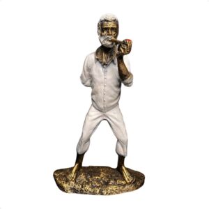 Preto Velho (D) 23 cm - Resina - Umbanda Candomble