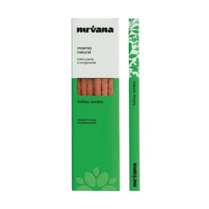 Incenso Natural Nirvana - Esolha o Seu - Folhas Verdes