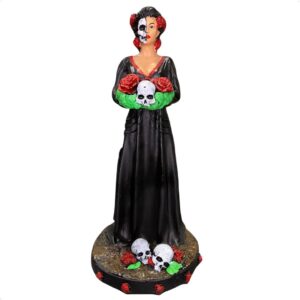 Rosa Caveira (R) 25 cm - Resina - Umbanda Candomble