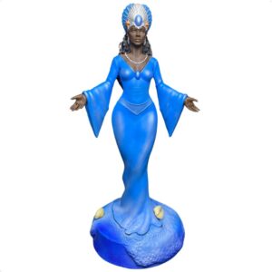 Iemanjá Concha 2 (R) 30 cm - Resina - Umbanda Candomble