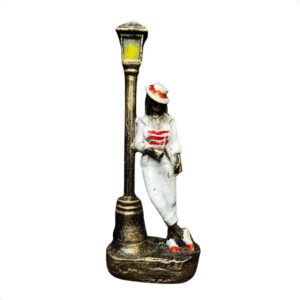 Mini Maria Navalha Poste 10 cm - Resina - Umbanda Candomble