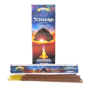 Incenso Satya Hexagonal - 7 Chakras