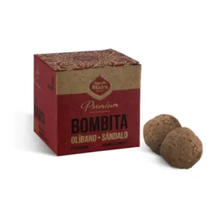 Incenso Bombita Premium Sagrada Madre - Olibano Sandalo