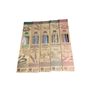Kit 5cxs Incensos Nirvana Premium Aromas Mais Desejados