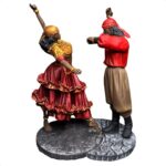 Casal de Ciganos 3 (Verm.) - Umbanda Candomble