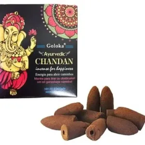 Incenso Goloka Cone - Escolha o Seu Aroma - Chandan