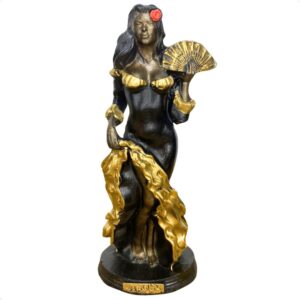 Pomba Gira (P/D) 15 cm - Resina - Umbanda Candomble