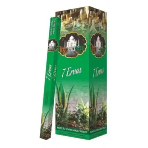 Incenso Taj Mahal - 7 Ervas