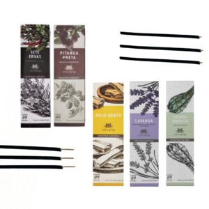Kit Incenso Natural - Nirvana / 5cxs (09 varetas)