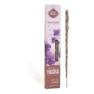 Incenso Yagra Sagrada Madre - Violetas Lavanda