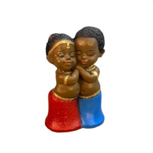 Casal Erê (R) - Resina - Umbanda Candomblé