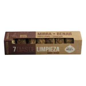 Incenso 7 Dias de Limpeza Sagrada Madre - Mirra Benjoim