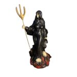 Pomba Gira Tridente (P) 25 cm - Resina - Umbanda Candomblé