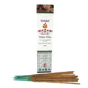 Incenso Goloka Ayurvedic - Escolha o Seu - Vetiver Khus