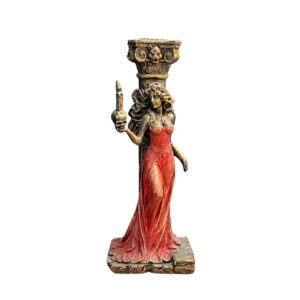 Pomba Gira Castiçal (D) 26 cm - Resina - Umbanda Candomble