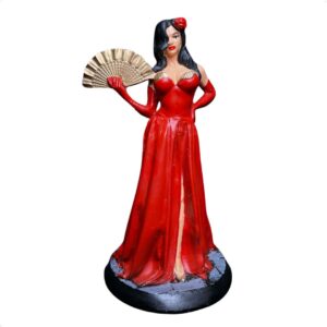 Pomba Gira (V) 21 cm - Resina - Umbanda Candomble