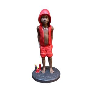 Exu Mirim (R) 22cm - Resina - Umbanda Candomble