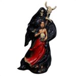 Exu Tata Caveira 5 (V) (R) 26cm - Resina - Umbanda Candomble