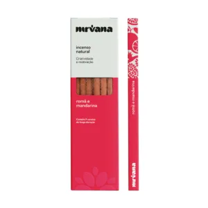Incenso Natural Nirvana - Esolha o Seu - Romã e Mandarina