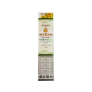 Incenso Goloka Ayurvedic - Escolha o Seu - Citronella