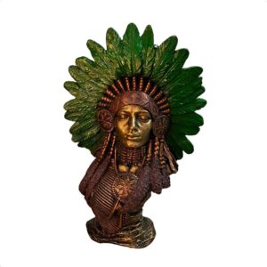 Busto Cabocla Pena (V) 30 cm - Resina - Umbanda Candomble