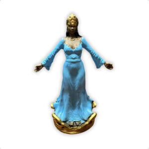 Iemanjá (A) 15 cm - Resina - Umbanda Candomble