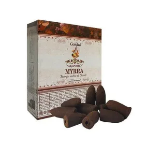 Incenso Goloka Cone - Escolha o Seu Aroma - Myrra