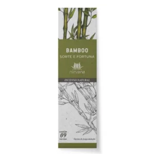 Incenso Natural Nirvana - Escolha o Seu - Bamboo