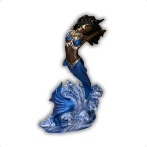 Iemanjá Sereia 2 (D) - Resina - Umbanda Candomblé