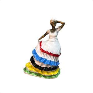 Imagem Baiana 10cm resina - Umbanda/ Candomblé