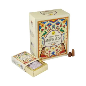 Incenso Cone SreeVani - Escolha o Seu - Amber Musk