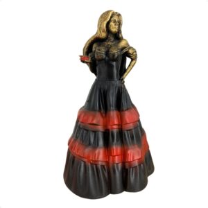 Pomba gira (P/V) (D) 10 cm - Resina - Umbanda Candomble