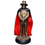 Exu Capa Preta (D) 25 cm - Resina - Umbanda Candomble