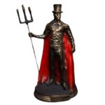 Exu Veludo (D) 26cm - Resina - Umbanda Candomblé