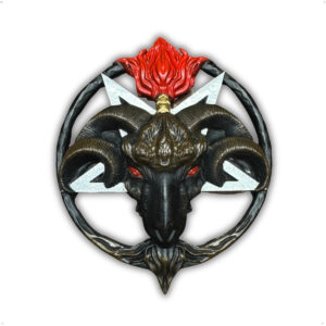 Placa de Parede Baphomet 4 - Resina