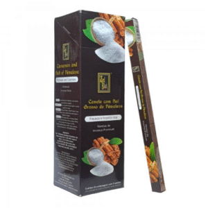 Incenso Zed Black - Escolha o Seu - Canela com Sal Grosso do Himalaya