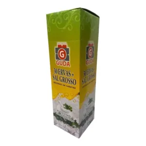 Incenso Guda - 30 Ervas + Sal Grosso
